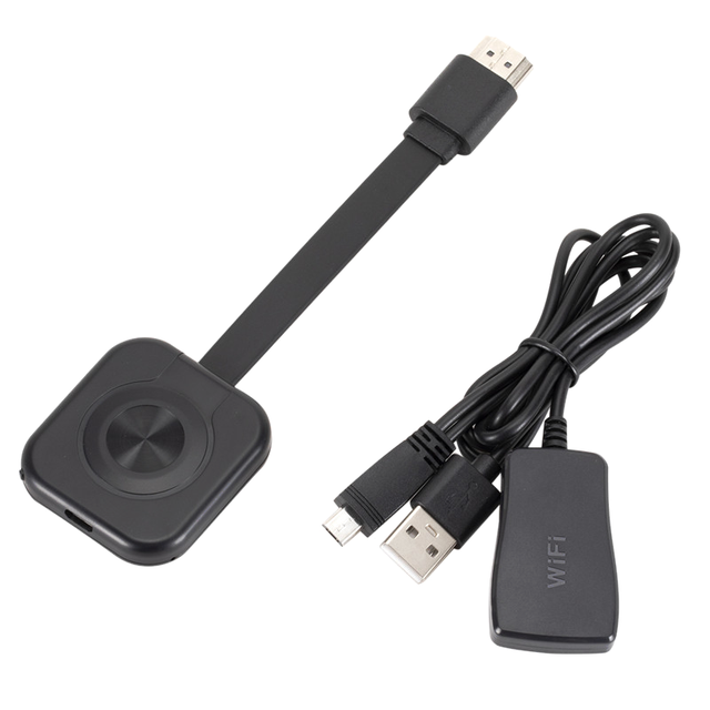 4K Wireless HDTV Screen Mirroring Adapter Dongle for Phone PC to TV Projector