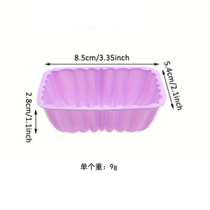 Venta al por mayor de silicona personalizada Muffin Cup Set 24/36PCs OEM ODM Pastel Liners con 9 formas Donut para Muffin Cake herramientas de calidad para pasteles - Product Image 4