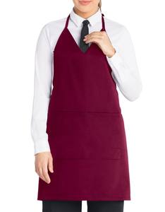 Tablier de cuisine <span class=keywords><strong>noir</strong></span> pour serveur/serveuse, 3 poches avec poche zippée - Product Image 4