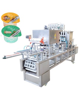 Máquina de llenado y sellado de vasos de agua Mineral de 500ml, cono de helado y champú/conos de Gel, volúmenes de líquido viscoso, componentes centrales PLC - Product Image 5