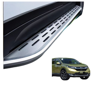 Accesorios de coche <span class=keywords><strong>4X4</strong></span> Barra de paso lateral de aluminio Universal estribos para Honda <span class=keywords><strong>CRV</strong></span> 2017-2023 paso lateral de estilo granular - Product Image 2