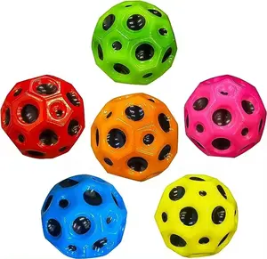 Wholesale Space Balls Sports Toy PU Foam Custom Logo Color Funny High Quality Bouncy Space Ball