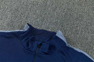 Ensemble d'uniformes d'entraînement de football en jersey automne-hiver 26/27 Angleterre, vêtements de sport à fermeture éclair à manches longues, tenue d'entraînement de football - Product Image 3