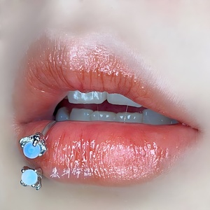 Modischer Körperschmuck Hochwertiger Labret Zirkon Piercing-<span class=keywords><strong>Ring</strong></span> Edelstahl Hufeisen Septum Lippen Nasenstecker Ringe - Product Image 4