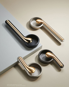 Kenop Kabinet JAYA Musical Note dari Paduan Seng, Warna Hitam Emas, Pegangan Lubang Tunggal untuk Laci Dapur, Lemari, dan Perabotan - Product Image 6