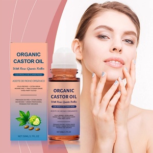 Olio di Ricino Biologico Pressato a Freddo <span class=keywords><strong>50ml</strong></span> per Uso Quotidiano nella Cura della Pelle del Corpo Femminile - Product Image 4