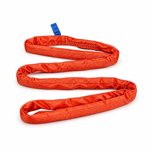 Sangle de levage ronde sans fin en polyester haute résistance, souple, flexible et durable, 5 tonnes, 4 m, pour grue, vente en gros, du Vietnam - Product Image 3
