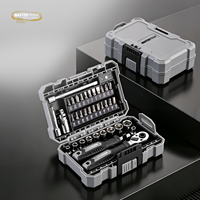 Kits d'outils professionnels complets avec clés à cliquet et jeu de tournevis de précision