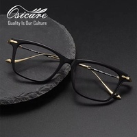 Gafas de Sol Transparentes de Diseño de Marca de Lujo, Gafas Negras de Alta Calidad para Hombre, Monturas Ópticas de Titanio IP