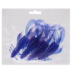 เหยื่อปลอม ALPHA 10 ซม. 10 กรัม รูปทรงกุ้งแฉก ทำจากพลาสติก PVC ยืดหยุ่นสูง สำหรับตก<span class=keywords><strong>ปลา</strong></span>แบส น้ำจืด น้ำเค็ม - Product Image 6