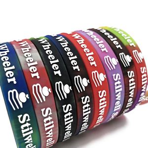 Pulseras de Silicona Personalizadas, Pulseras Promocionales de Silicona de 12 mm, Pulseras de Silicona Impresas - Product Image 1