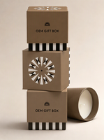 Boîte en carton recyclable Matériaux recyclés Emballage électronique personnalisé pour montres électroniques intelligentes Stratification mate en éponge