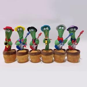 Megan Peluche électronique <span class=keywords><strong>rechargeable</strong></span> SpiderMan & Dancing Cactus Toys Jouet éducatif pour enfants qui peut chanter et danser - Product Image 5