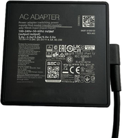 Chargeur secteur pour ordinateur portable 90W 20V 4.5A DC/Type-C avec protection OTP pour ASUS ZenBook UX425 UX5400 B9450 ExpertBook