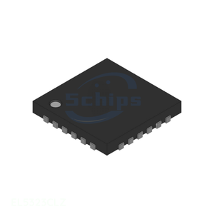 24 VFQFN Exposed Pad Electronic Component Manufacturer Manufacturer Channel Chip IC BUFFER 10 CIRCUIT 24QFN EL5323CLZ - Product Image 1