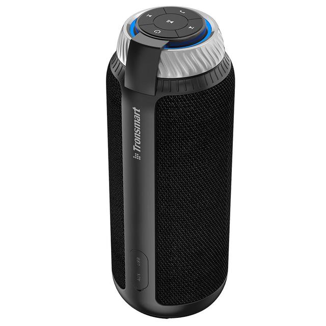 Tronsmart Unique Design of Cylindrical Fabric Cloth Outdoor Speakers Professional Sound System Celling Speaker