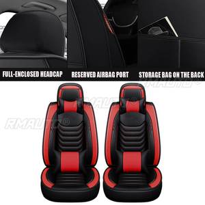 15PCS 5 Seats Leather Car Seat Covers Universal Auto SUV Trucks Van Seats Cover 5D with Headrest Waist <b>Pillows</b> for BMW/Golf - Product Image 2