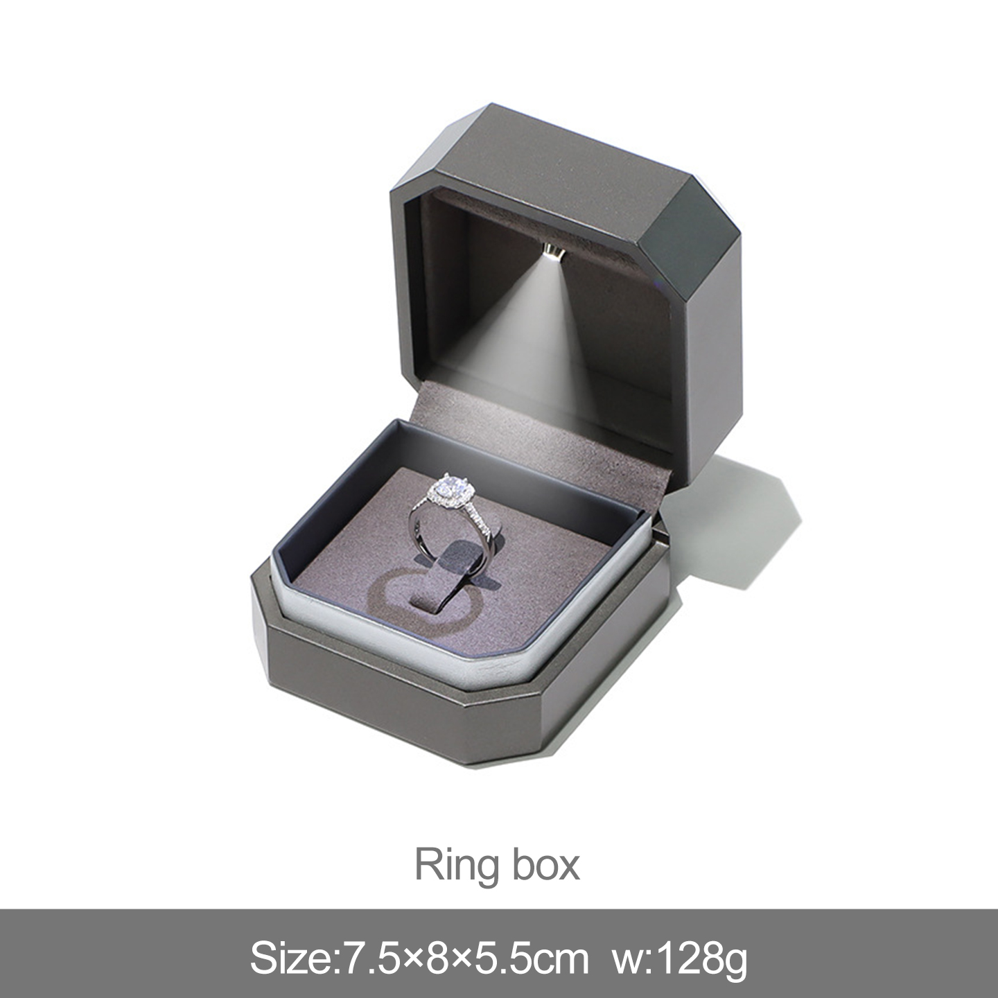 gray ring box