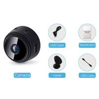 Mini Caméra A9 HD 1080P Sans Fil Wi-Fi 2.4G Détection de Mouvement Alimentée par Batterie Support Carte TF Caméra de Sécurité Domestique