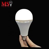 Ampoule led rechargeable de haute qualité, d'urgence, E27 B22, lumière led rechargeable 9W 12W pour sortie électrique