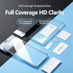 BOLIMOLI 2.5D Tempered Glass <b>Screen</b> <b>Protector</b> Grade AAA 9H Hardness Anti-Static Anti-Dust Edge Edge for for <b>Mobile</b> <b>Phones</b> - Product Image 5