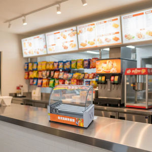 Machine à saucisses électrique en acier inoxydable avec nettoyage facile - Product Image 2