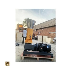 Machine à granulés de bois biomasse, mini moteur 7,5 kW, production 80-100 kg/h, 380 V, meilleur prix, machine à fabriquer des granulés - Product Image 1