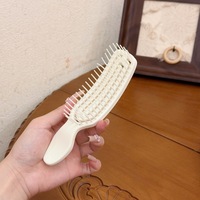 Brosse à cheveux portable et volumisante, brosse à air ventilée résistante à la chaleur pour cheveux fins, brosse de coiffage pour séchage rapide