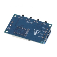 Module de temporisation à relais DC 5V 12V 24V, carte de contrôle de temporisation à double MOS avec affichage numérique pour déclenchement et cycle marche/arrêt