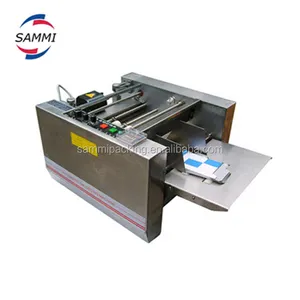 Automatic Solid ink Wheel Expiry Date Coding Machine Batch Number Code Printing Machine For Box