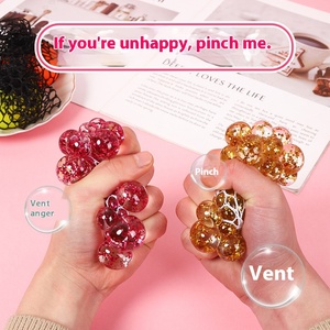 Direct Factory Wholesale New <strong>Strange</strong> Music Pinch Toy for Age Range 5-7 Years Whole Person Silicone Grape Ball Vent Ball <strong>Gift</strong> for - Product Image 3