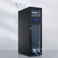 Kabinet Pusat Data Modular Cerdas yang Sudah Terkonfigurasi dengan Pemantauan Pendinginan UPS Terintegrasi untuk Komputasi Tepi dan Usaha Kecil