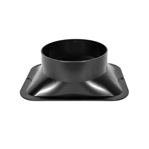 <strong>Black</strong> ABS Plastic Duct Connection Fittings for Air Circulation Thickened Pipe Flanges Plastic Exhaust Port Pipe <strong>Vent</strong> - Product Image 3
