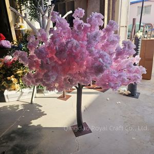 Arbre de fleurs artificielles en soie bon marché pour centre de table de mariage, Noël, rentrée scolaire - 5 cm, imperméable - Product Image 4