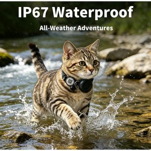 Collar inteligente con rastreador GPS para gatos con código QR, localizador de mascotas a prueba de agua para gatos pequeños a grandes, compatible con Apple Find My - Product Image 6
