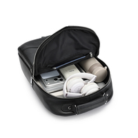 Cuir Véritable Grande Capacité Étudiant Voyage Sac à Dos avec Multiples Compartiments pour Femme pour un Usage Quotidien