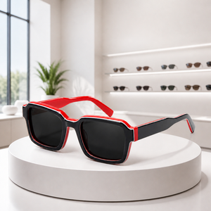 Acetate Punk Square Sonnenbrille Männer Brand Designer Retro Polarisierte Rechteck Sonnenbrille Für Frauen Shades Brillen UV-Schutz - Product Image 1