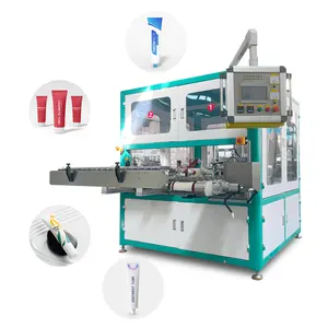 Aluminum Foil Lid Sealing Machine And Capping Cosmetic Tube Plastic Capping Machine Cap Screwing Machine