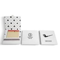 High Quality Wholesale Custom Eco-Friendly Vintage Safety Advertising Printing Logo Book Matches for Henan Origin