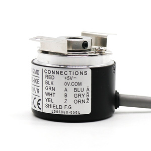 HES-02-2MD ตัวเข้ารหัสแบบเพิ่มค่าได้ 5V DC สายเคเบิลเชื่อมต่อ A B Z ปลายกลม 800-050-00E - Product Image 1