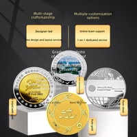 Pièce de monnaie commémorative en alliage de zinc fabriquée en Chine pour les cadeaux d'affaires et promotionnels