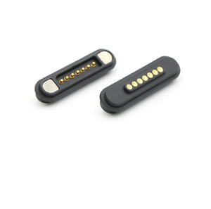 3A Магнитный Pogo Pin разъем 2 3 4 5 6 7 8 9 позиций шаг 2,2 мм пружинный Pogopin папа контактная полоса - Product Image 4