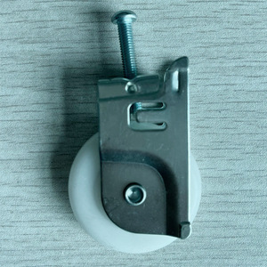 Roulette de porte-fenêtre en fer HL001, accessoire de roue de rail pour porte coulissante de douche/salle de bain - Product Image 3
