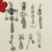 Breloque Pendentif Gourde Papillon en Cristal pour Fabrication de Bijoux DIY (Bracelets, Colliers)