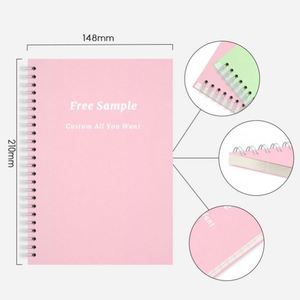School 100 Pages Spiral Notebooks and Pen Set School Supplies <b>Journal</b> Custom Branded Spiral Notebook With Custom Logo - Product Image 3