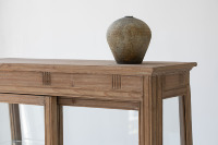 Offre Spéciale bois vin bijoux cosmétique vitrine salon classique de luxe meubles bois vitrine