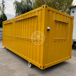 Bâtiment modulaire portable 2025, maison conteneur extensible en kit personnalisable, utilisée en extérieur comme café ou restaurant - Product Image 4