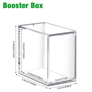 Sterke Magneet Acryl Elite Trainer Box, Booster Case Pokémon Collectie Bescherming Display ETB Acryl Case met Magnetische Deksel - Product Image 3