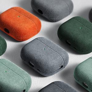 Funda de cuero giratoria para auriculares <span class=keywords><strong>Airpods</strong></span> <span class=keywords><strong>pro</strong></span> 2, funda protectora antigolpes para Apple <span class=keywords><strong>Airpods</strong></span> 3, gran oferta - Product Image 2