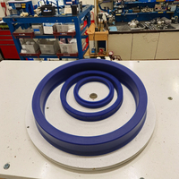 Hochwertige HongFeng HF-201 Hydrauliköldichtung, Stangen-U-Ring aus Gummi-Kunststoff FKM/NBR für Hydraulikzylinder